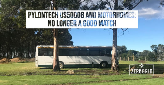 Pylontech US5000B and Motorhomes: No Longer a Good Match