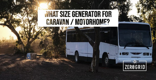 What Size Generator for Caravan / Motorhome?