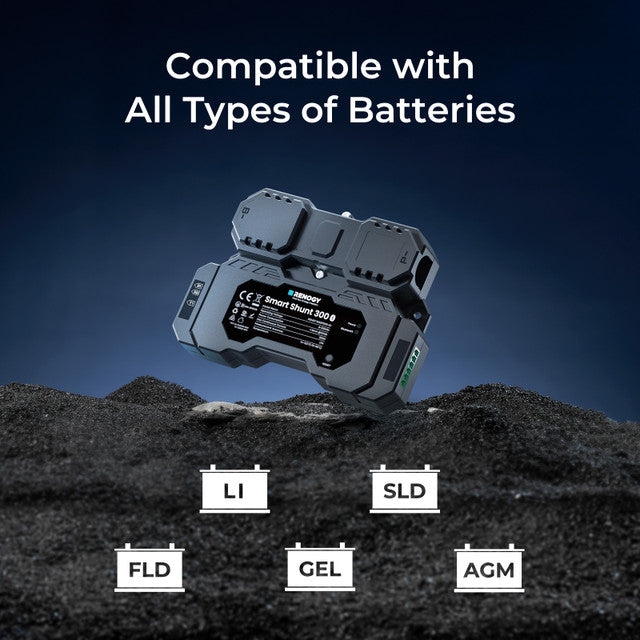 Control/Monitor | Renogy | RENOGY Battery Shunt 300