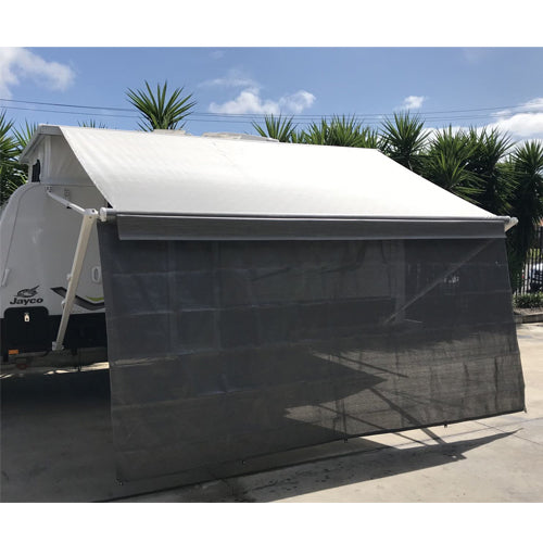 3.35m Caravan Privacy Screen Sun Shade Wall To Suit 12ft Awning