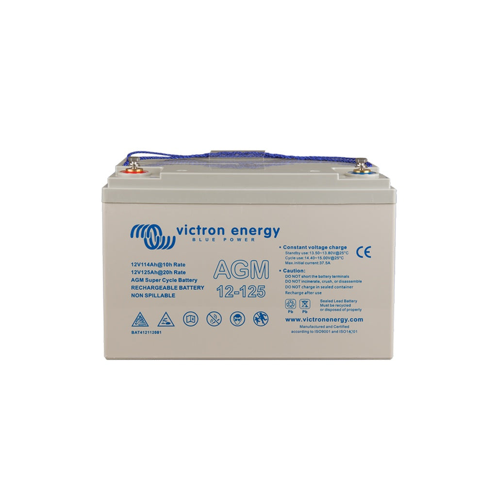 Victron 12V 125Ah Super Cycle AGM Battery