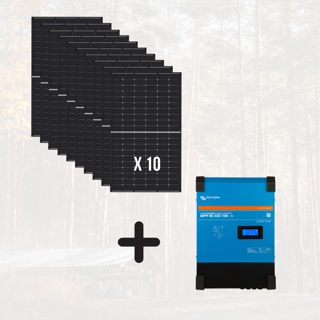 Solar Kit | 10 x Jinko 440W TIGER NEO and Victron SmartSolar MPPT RS 450/100