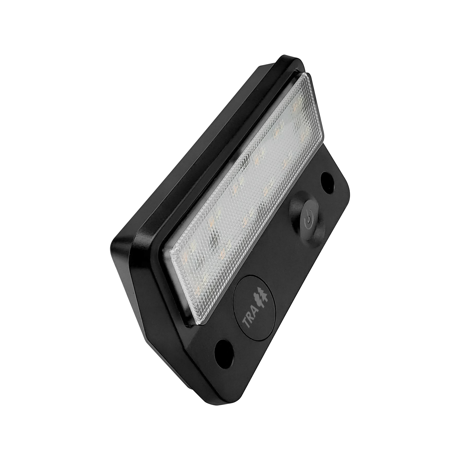 123mm DUAL LED LIGHT 12V AWNING LIGHT AMBER/WHITE LIGHTS WITH SWITCH BLACK IP67