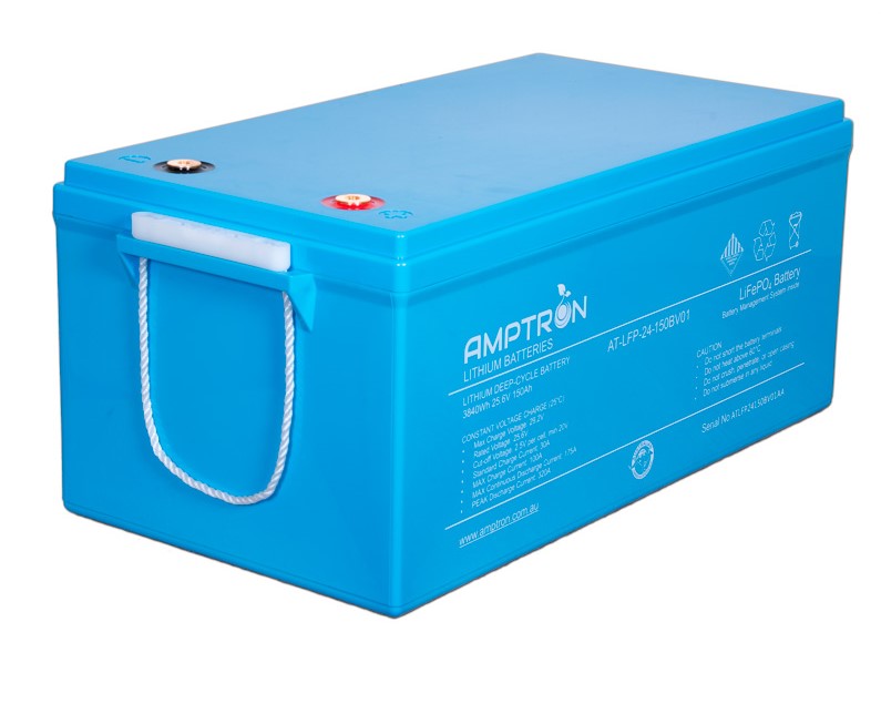 24V 150Ah / 175A Continuous Discharge LiFePO4 Battery