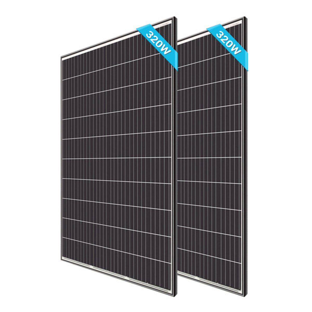 Renogy 2 Pieces 320 Watt Monocrystalline Solar Panel