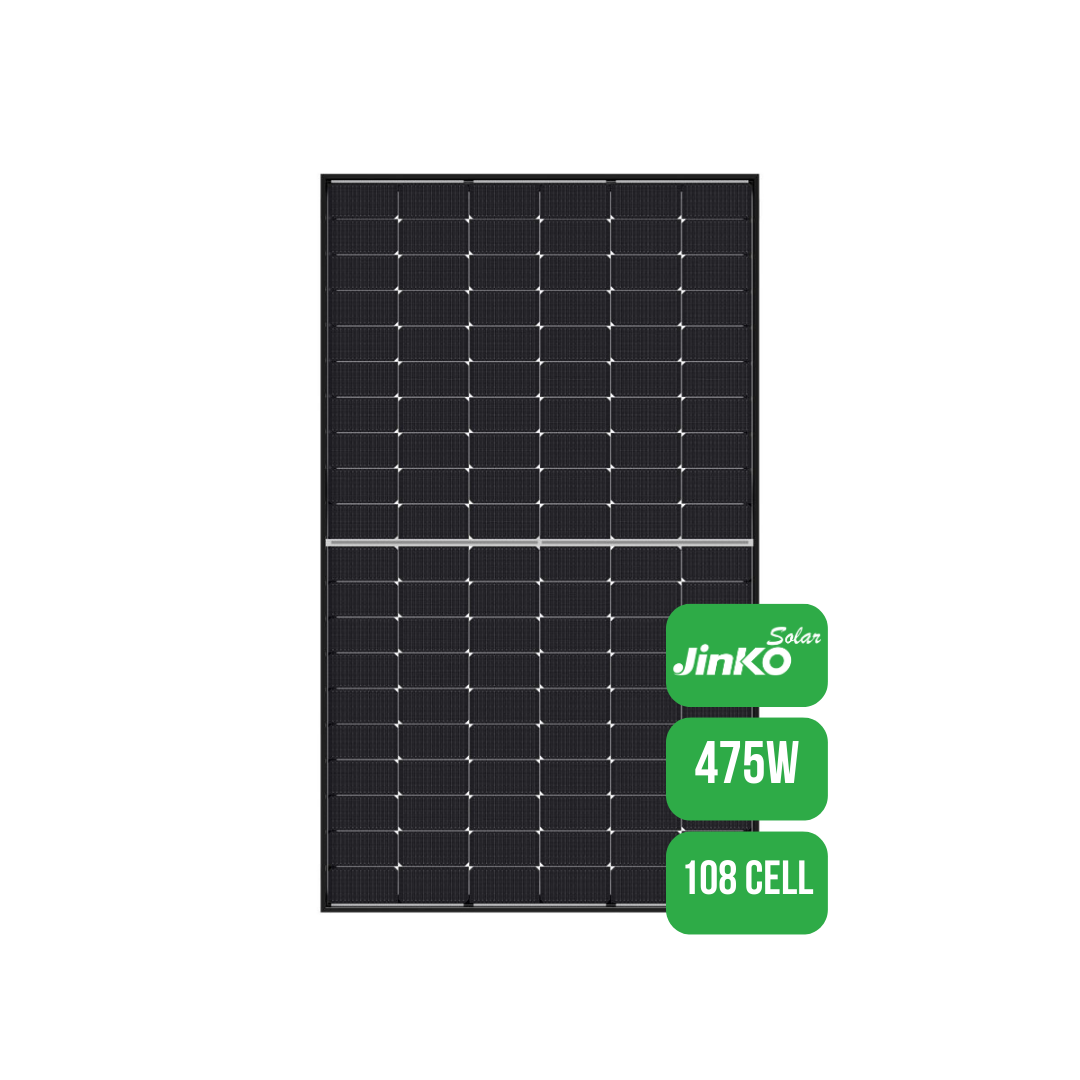 Jinko 475W Tiger Neo Black Solar Panel