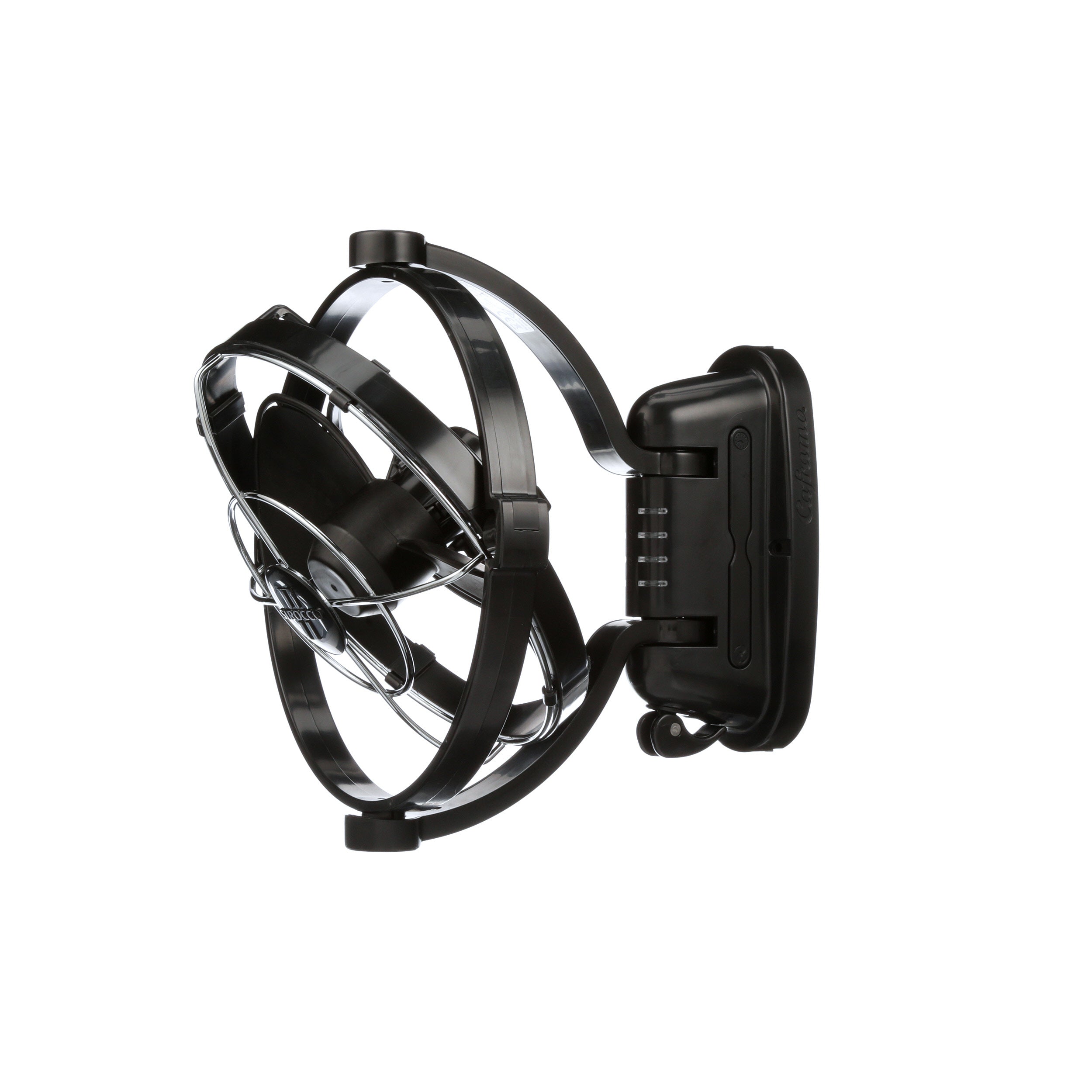 Sirocco II 12/24V Caravan RV Fan (Black)