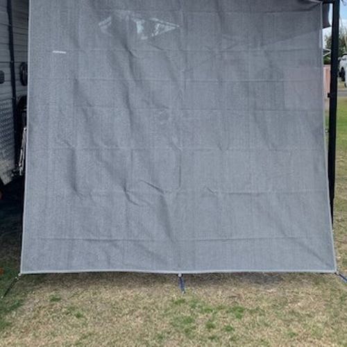 Pop Top Privacy Screen End Wall / Side Sun Shade