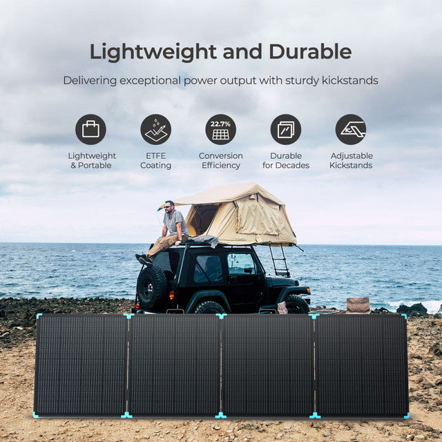 High-power portable solar panel by Renogy