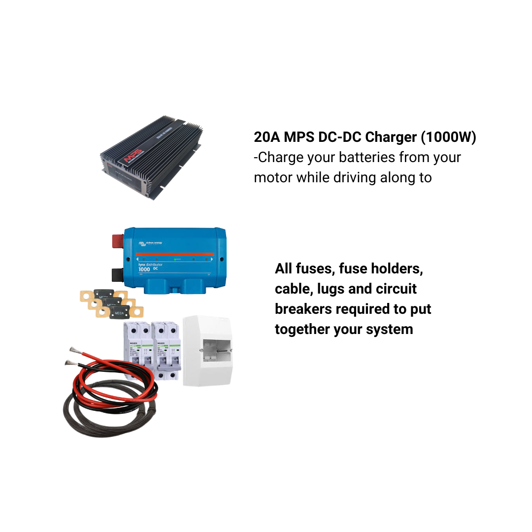 Reliable off-grid power solution for motorhomes and buses with Victron and BSLBatt lithium technology