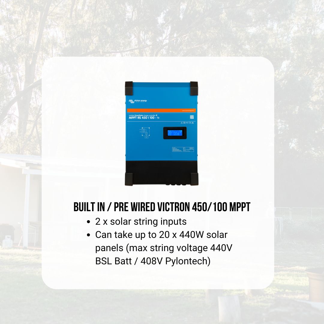 Pre Wired Off Grid Kit | SkyEnergy | SkyBox 8kVA Off-Grid Series Pre-Wired Cabinet (Victron)