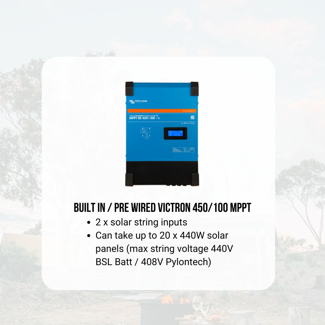 Pre Wired Off Grid Kit | SkyEnergy | SkyBox 5kVA Off-Grid Series Pre-Wired Cabinet (Victron)