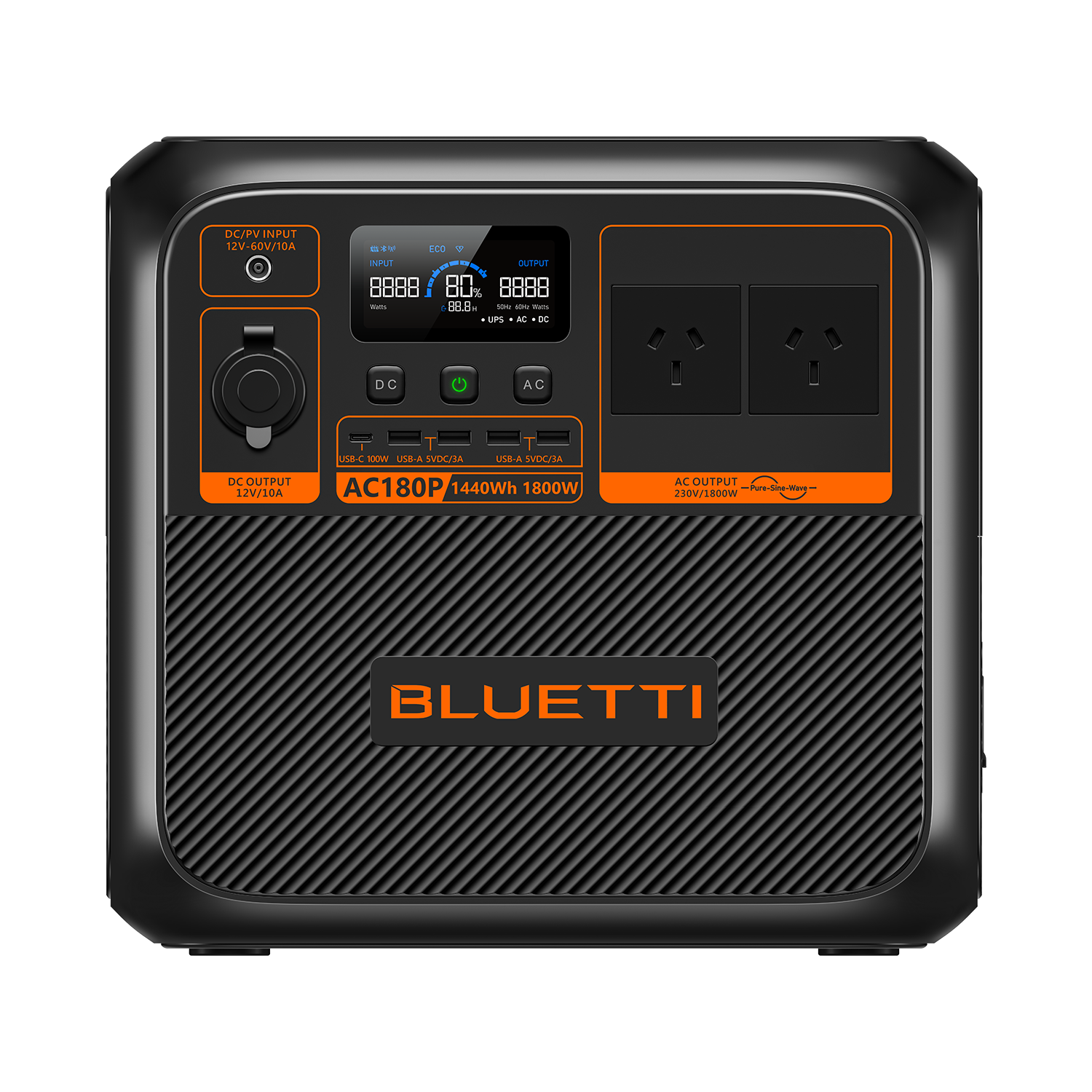 Bluetti AC180P 1440Wh Portable Solar Power Station