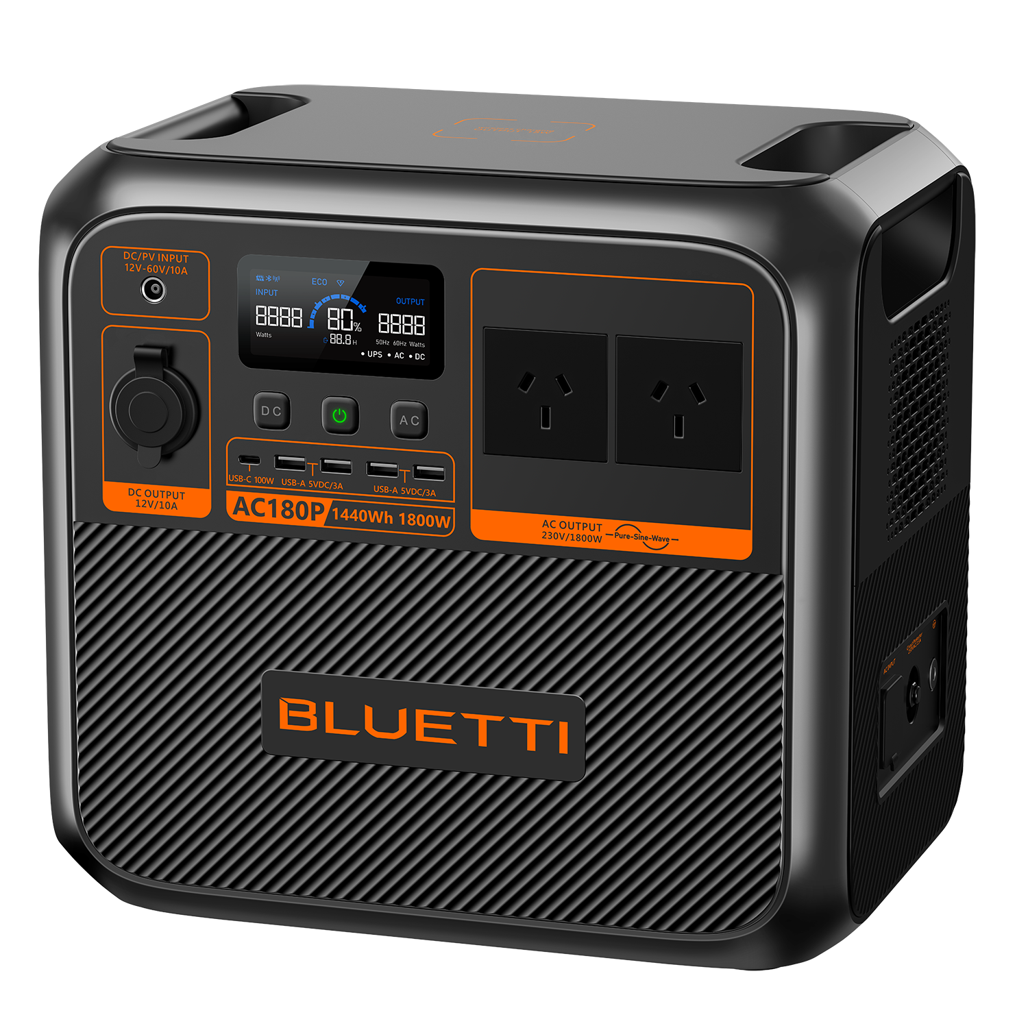 Bluetti AC180P 1440Wh Portable Solar Power Station