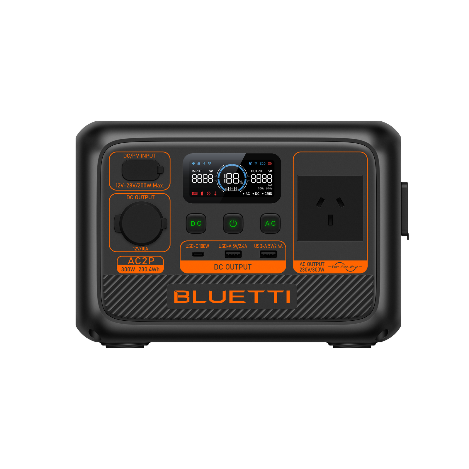 Bluetti AC2P Portable Power Station 230Wh