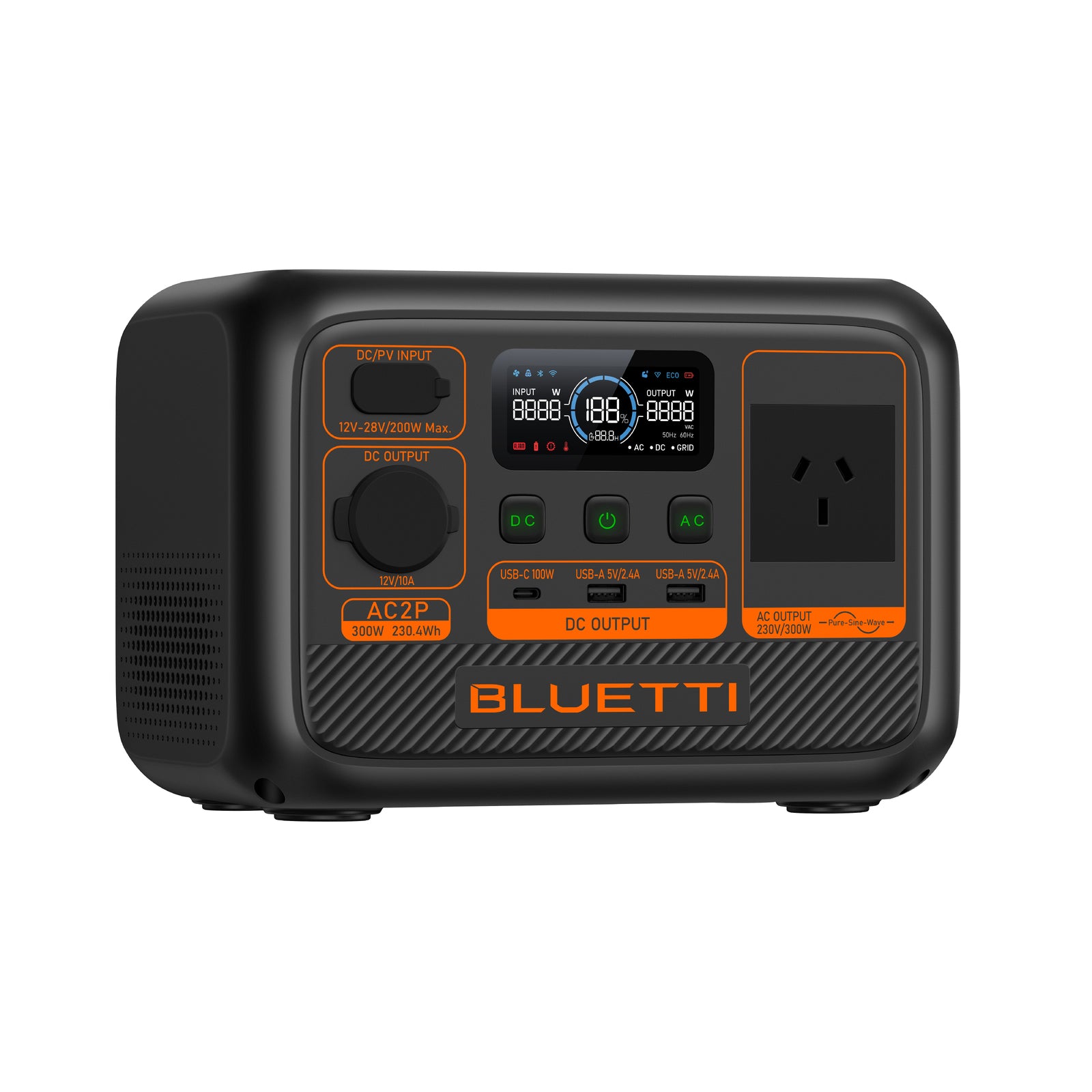 Bluetti AC2P Portable Power Station 230Wh