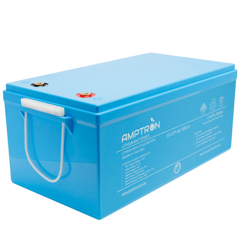 48V 75Ah / 75A Continuous Discharge LiFePO4 Battery