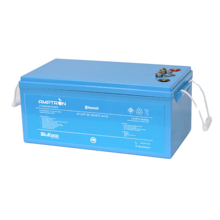 BluEdge 36V 100Ah / 100A Continuous Discharge LiFePO4 Battery with Bluetooth + RS485 + CAN bus