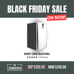 Black Friday Caravan Solar Panel