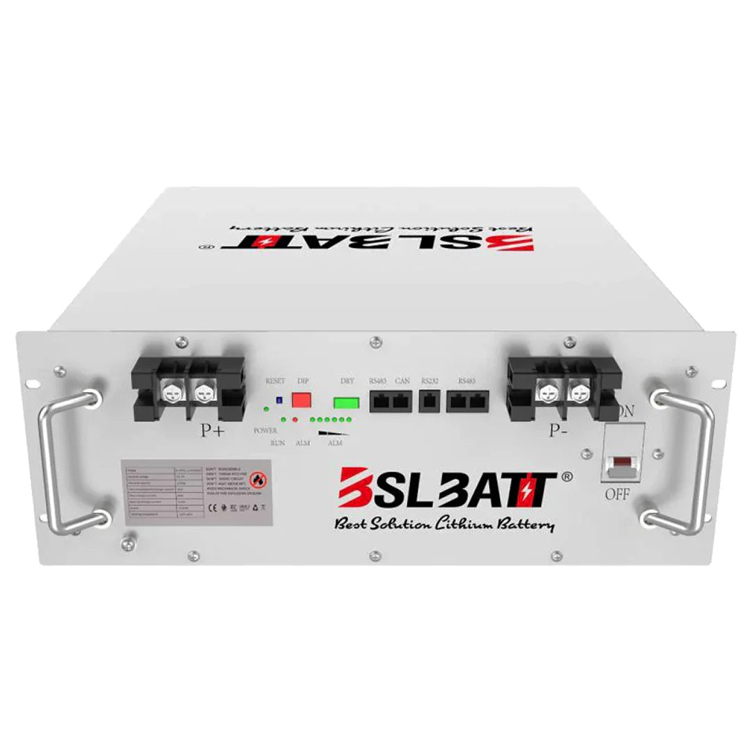 BSL 48V 5.12kWh Rack Mount LiFePO4 Battery for off-grid power systems