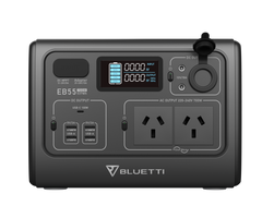 Bluetti EB55 Grey Portable Power Station 537Wh