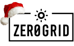 Christmas Hat Zero Grid Logo