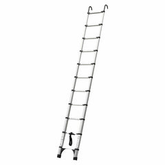 3.2m Portable Telescopic Ladder With Hooks Carry Bag