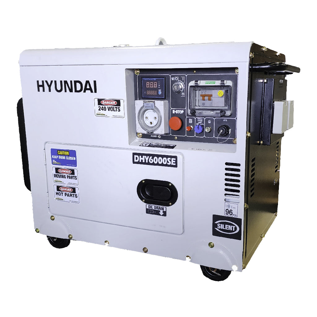 Hyundai generator with remote start for convenience