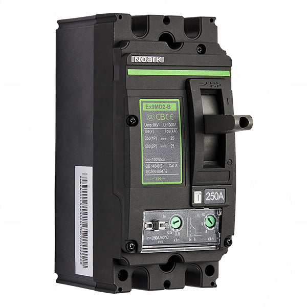 Circuit Protection | Noark | DC Circuit Breaker 2 pole (80A - 250A)