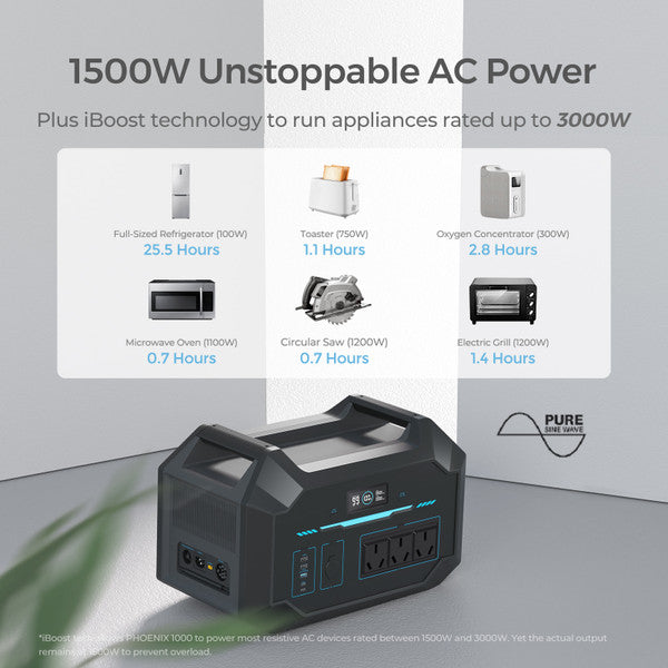 Portable Power Station | Renogy | Portable Power Station 1000