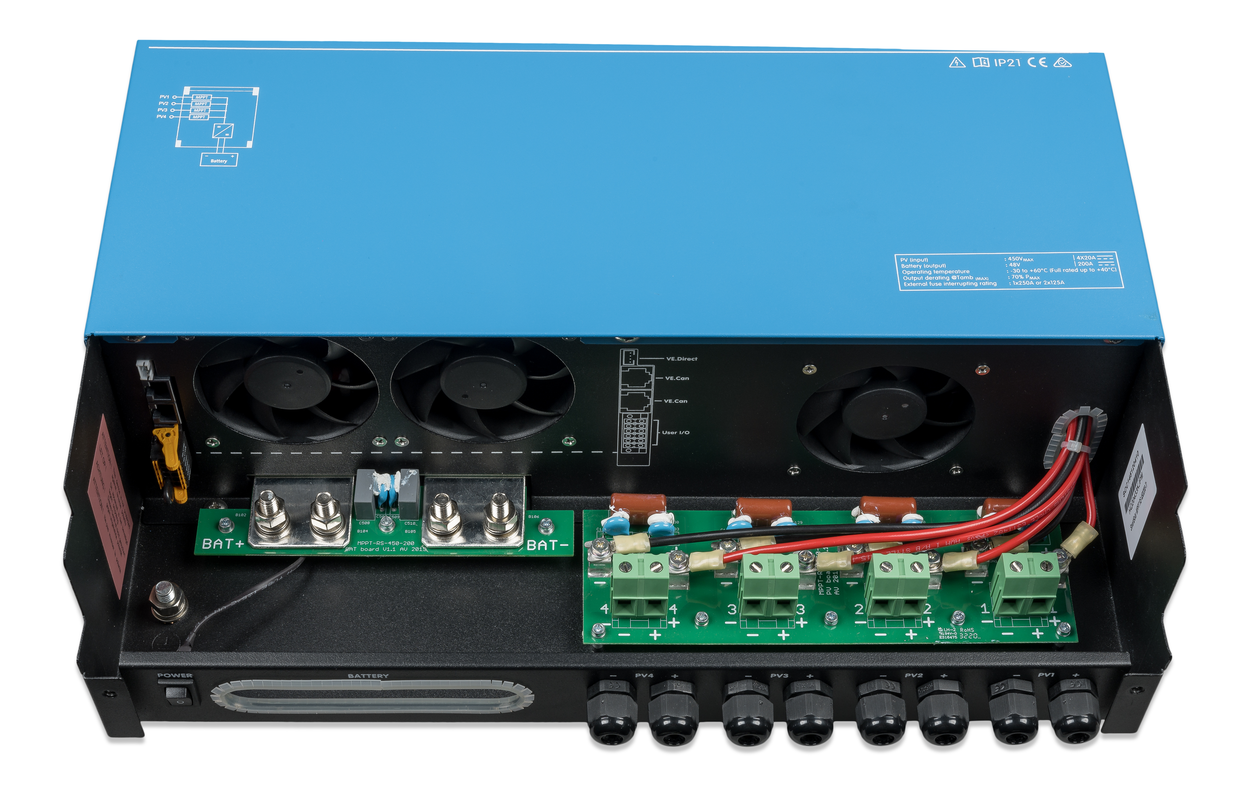 Efficient solar management with MPPT technology
