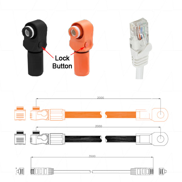 Battery Accessories| Pylontech | External Power Cable Pack