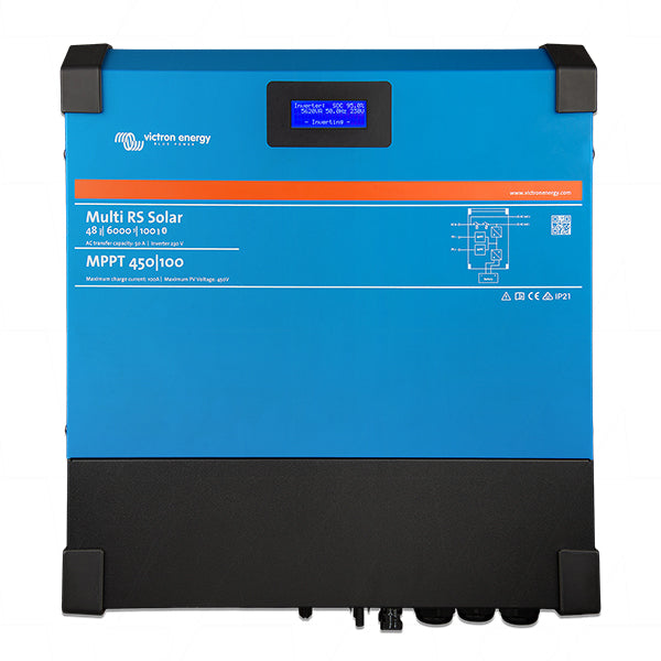 Inverter/Charger/Solar Controller | Victron | Multi RS 48V 6000VA With 450/100VDC MPPT