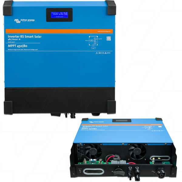 Victron inverter with 450V MPPT input for solar power