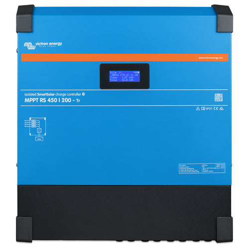 Victron SmartSolar MPPT RS 450/200-MC4 Charge Controller front view
