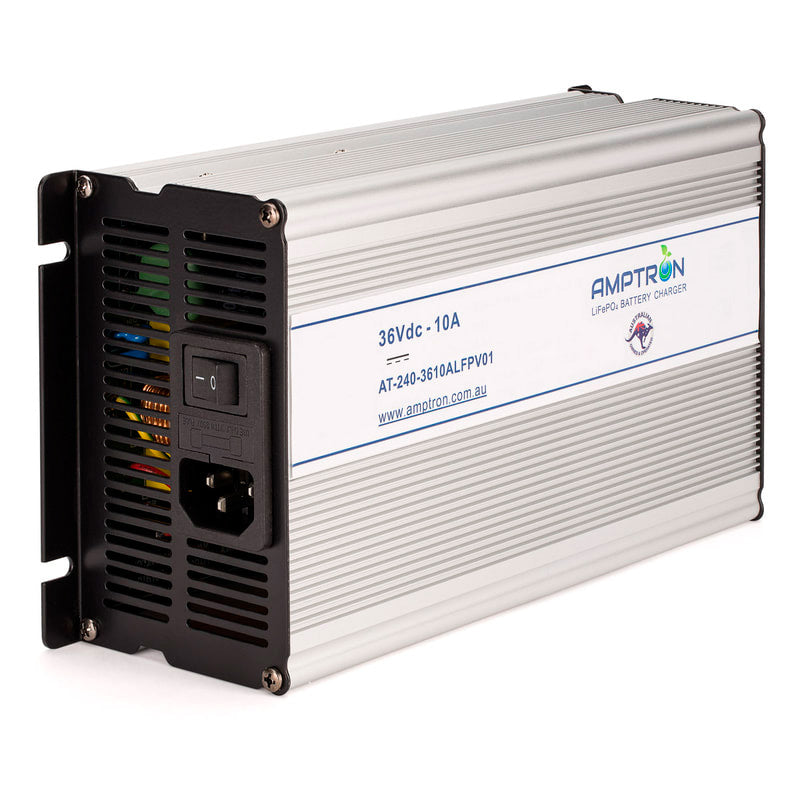  AC-DC 36V 10A Lithium ​LiFePO4 Battery Charger