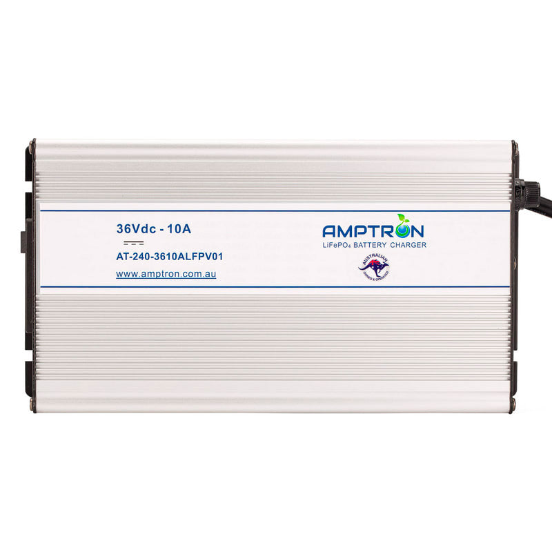  AC-DC 36V 10A Lithium ​LiFePO4 Battery Charger