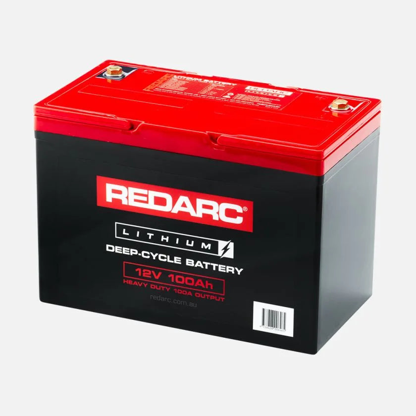 RedARC 100Ah Heavy Duty Lithium Deep Cycle Battery