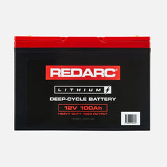 RedARC 100Ah Heavy Duty Lithium Deep Cycle Battery