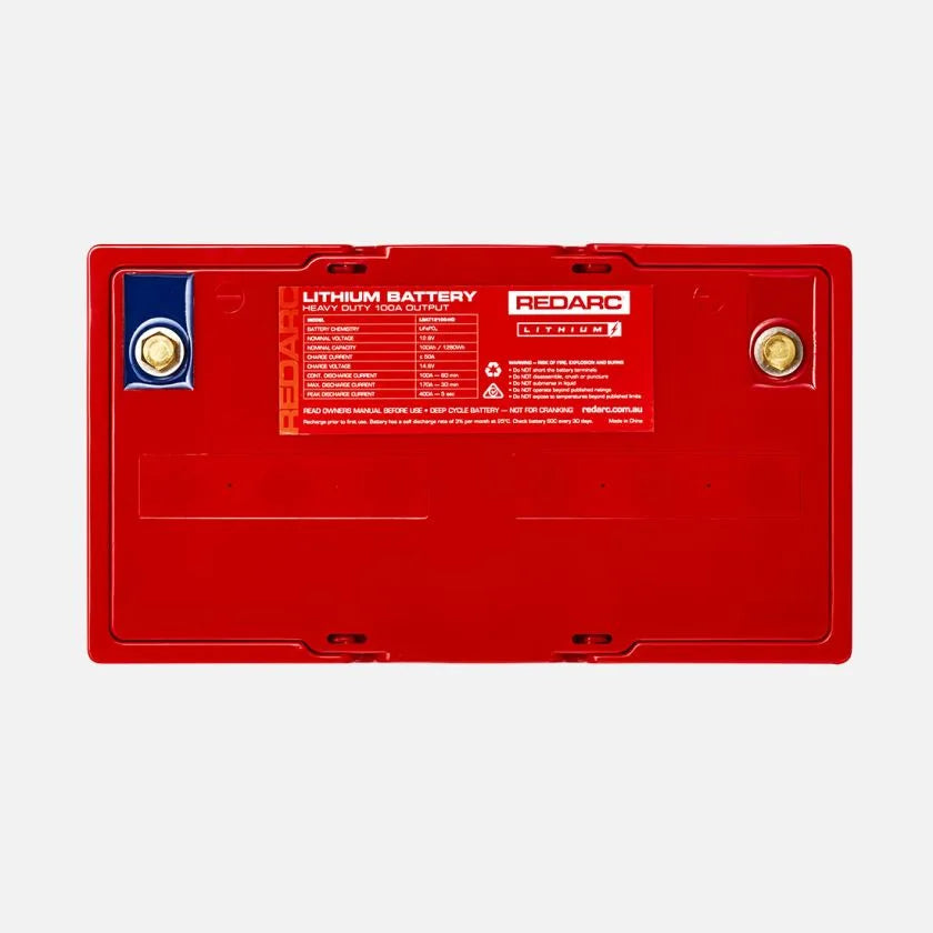 RedARC 100Ah Heavy Duty Lithium Deep Cycle Battery