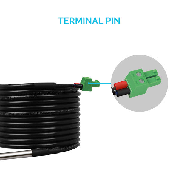 Solar Controller Accessories | Renogy | Temperature Sensor for Solar Charge Controllers