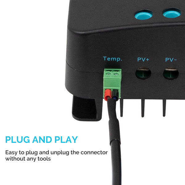 Solar Controller Accessories | Renogy | Temperature Sensor for Solar Charge Controllers