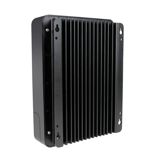 60A MPPT solar charge controller cooling fins