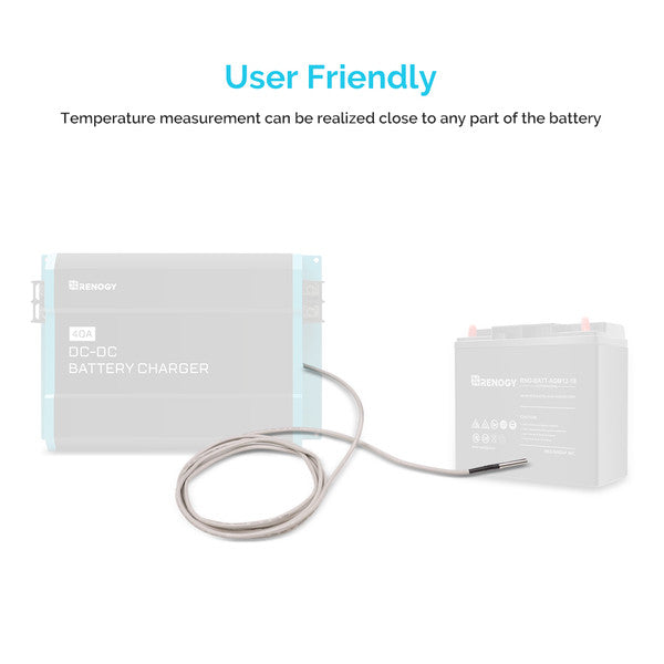 Renogy Temperature Sensor for DC to DC Battery Chargers