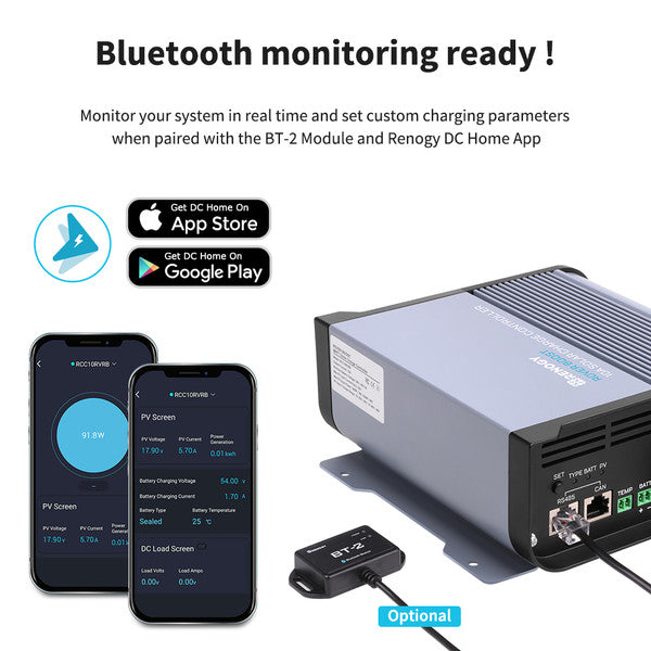 Solar Controller | Renogy | 36V/48V Rover Boost 10A MPPT Solar Charge Controller