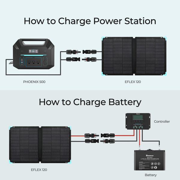 Solar Panel | Renogy | E.FLEX 120W Portable Solar Panel