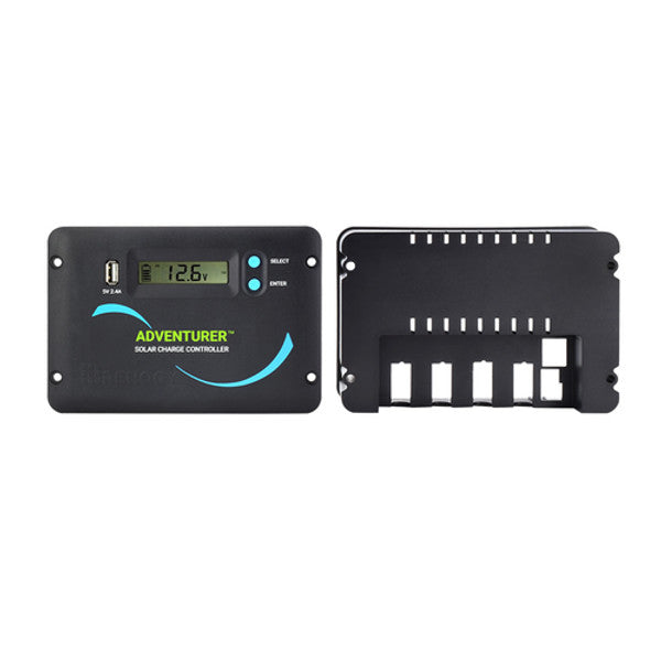 Solar Controller | Renogy | Adventurer Li 30A PWM Flush Mount Charge Controller w/ LCD