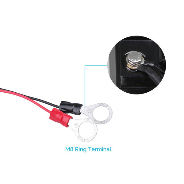 Solar Controller Accessories | Renogy | Battery Voltage Sensor with Battery Ring Terminals