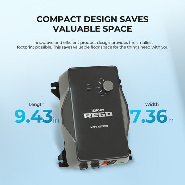 Solar Controller | Renogy | REGO 12V 60A MPPT Solar Charge Controller