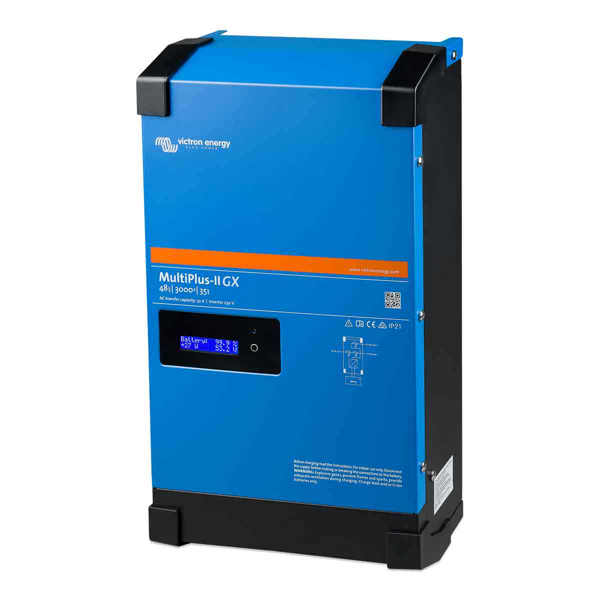 Inverter/Charger | Victron | MultiPlus-II GX 48V / 5000VA / 70-50 (Has GX device built in)